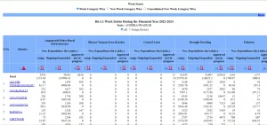 NREGA MIS Work Progress Report